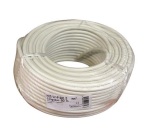 Câble d'installation H05VV-F - 3G1.5mm² -  L : 50 m - couronne - blanc