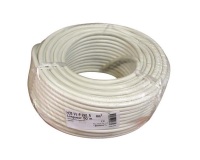 Câble d'installation H05VV-F - 3G1.5mm² -  L : 50 m - couronne - blanc