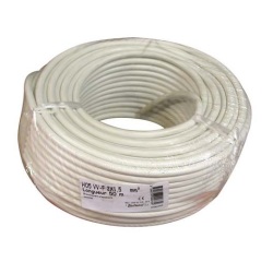 Câble d'installation H05VV-F - 3G2.5mm² -  L : 50 m - couronne - blanc
