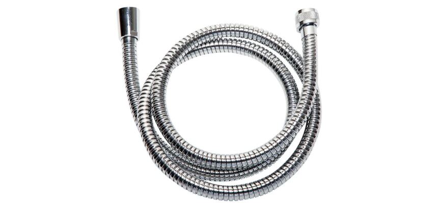 Flexible douche universel inox double agrafage 2 m