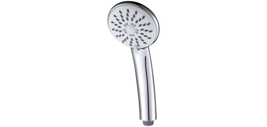 Douchette 3 jets chromée Ø90 mm picots anticalcaires