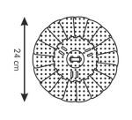 Cuit-vapeur marguerite 24 cm - Presto
