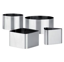 Lot de 4 moules à dresser - GrandChef