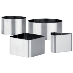 Lot de 4 moules à dresser - GrandChef