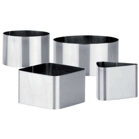 Lot de 4 moules à dresser - GrandChef