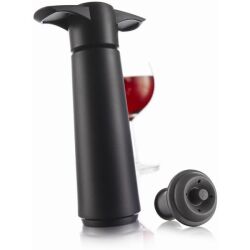 Coffret Pompe à vin + 2 bouchons - Classic