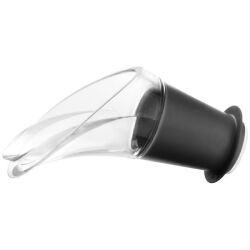Lot de 2 verseurs anti-goutte Noir - Wine Server Crystal