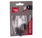 Lot de 2 verseurs anti-goutte Noir - Wine Server Crystal