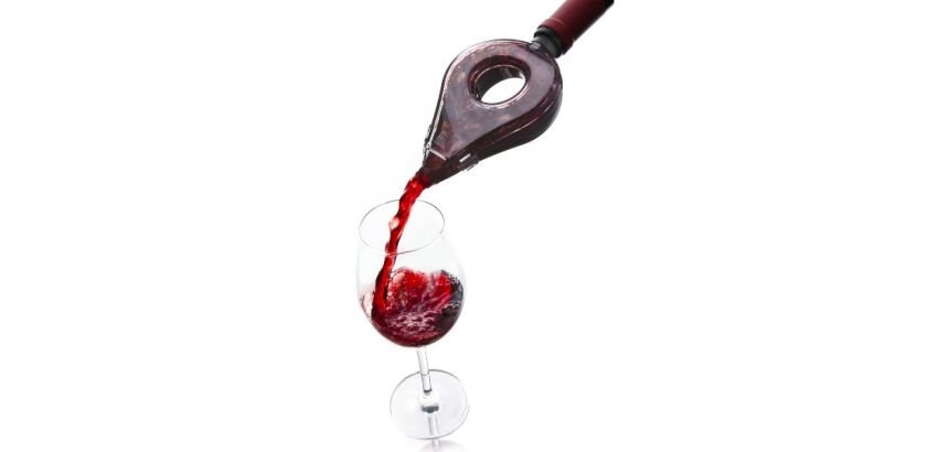 Aérateur à vin Noir & Transparent - Wine Aerator