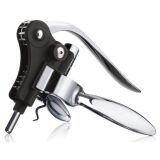 Tire-bouchon à levier Noir - Lever Corkscrew