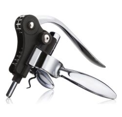 Tire-bouchon à levier Noir - Lever Corkscrew