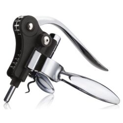 Tire-bouchon à levier Noir - Lever Corkscrew
