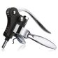Tire-bouchon à levier Noir - Lever Corkscrew