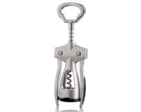 Tire-bouchon à ailettes Argenté - Winged Corkscrew