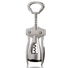 Tire-bouchon à ailettes Argenté - Winged Corkscrew