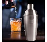 Shaker à cocktail - Acier Brossé