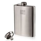 Flasque à whisky inox avec entonnoir - Hip Flask & Funnel
