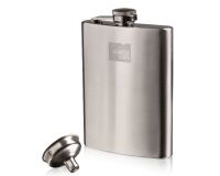 Flasque à whisky inox avec entonnoir - Hip Flask & Funnel