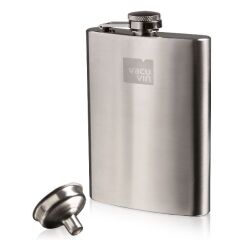 Flasque à whisky inox avec entonnoir - Hip Flask & Funnel