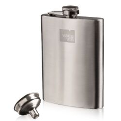 Flasque à whisky inox avec entonnoir - Hip Flask & Funnel