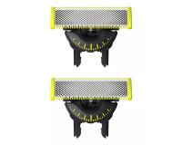 Accessoire rasage Philips Pack 2 Lames de remplacement Tondeuse OneBlade 360 QP420/50 Gris