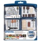 Set d'accessoires - pour outil multi-usages - lot de 100 accessoires
