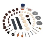 Set d'accessoires - pour outil multi-usages - lot de 100 accessoires