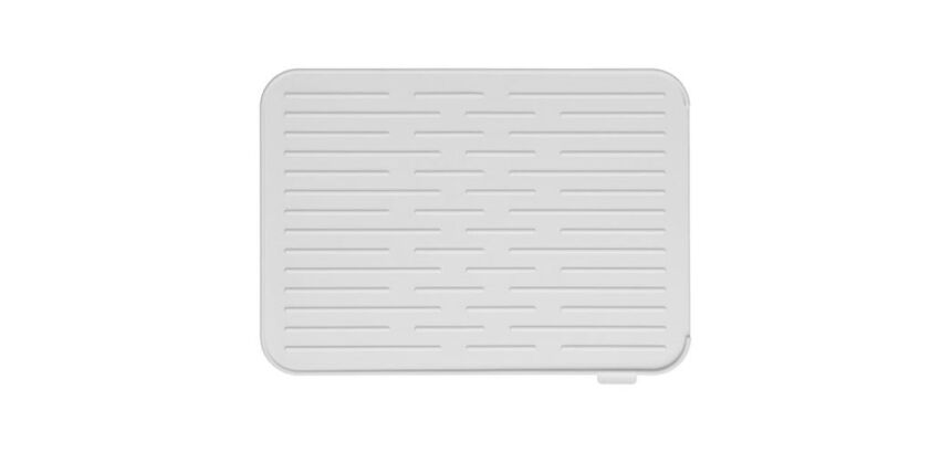 Tapis égouttoir en silicone Gris Clair - Sink Side