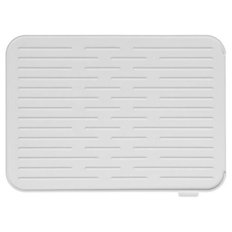 Tapis égouttoir en silicone Gris Clair - Sink Side
