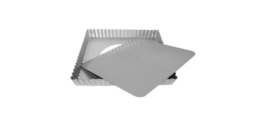 Moule à tarte carré 21 x 21 x 2.5 cm - Silver Top