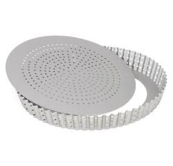 Moule à tarte perforé 24 cm - Silver Top