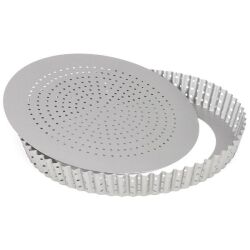 Moule à tarte perforé 24 cm - Silver Top