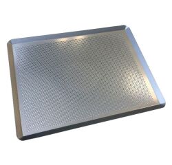Plaque à pâtisserie perforée 40 x 30 cm - Silver Top