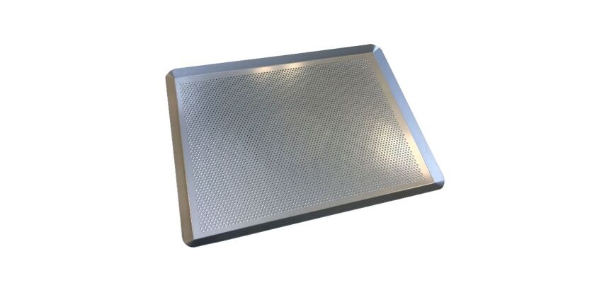 Plaque à pâtisserie perforée 40 x 30 cm - Silver Top