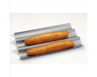 Moule 3 baguettes revêtu 38 cm - Silver Top
