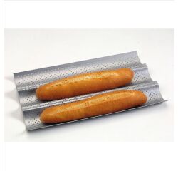 Moule 3 baguettes revêtu 38 cm - Silver Top