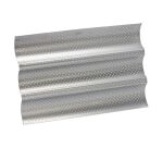 Moule 3 baguettes en acier Silver Top - 38 x 25 cm