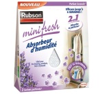 Absorbeur d'humidité - Minifresh - 2 en 1 - lavande - lot de 2 sachets