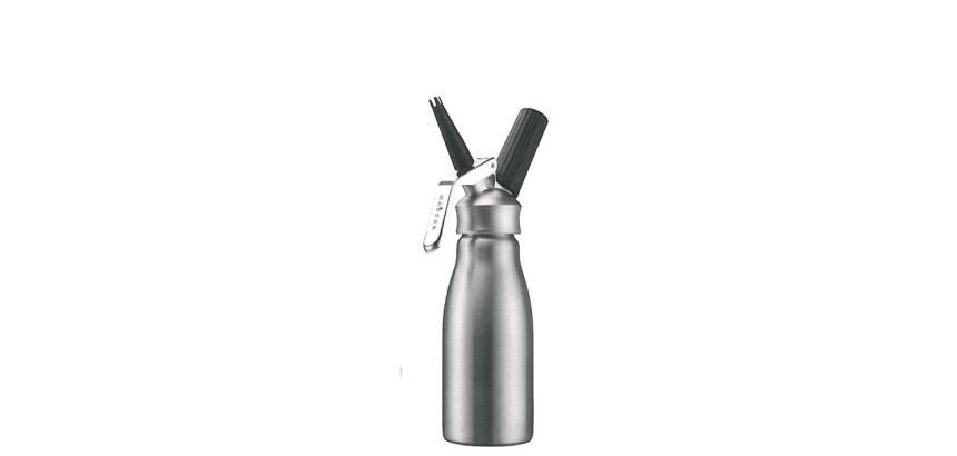 Siphon à chantilly en inox 0,5L