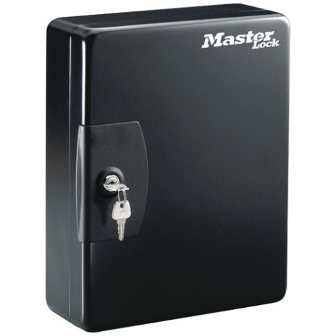 Armoire à clés - 25 clés - Format S - noir