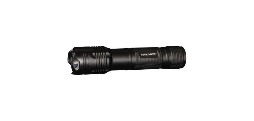 Lampe torche 535 lm - 5W - fonction focus/ stroboscope - IP20 - noir