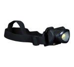 Lampe frontale - 140 lm - 2W - fonction stroboscope - IPX4 - noir