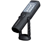 Lampe torche multifonctions 240 lm - 3W - pivotante - IP20 - noir