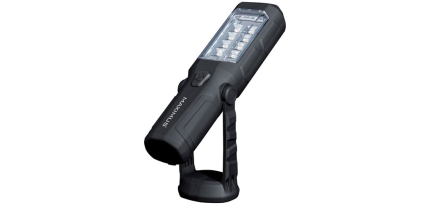 Lampe torche multifonctions 240 lm - 3W - pivotante - IP20 - noir