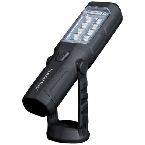 Lampe torche multifonctions 240 lm - 3W - pivotante - IP20 - noir