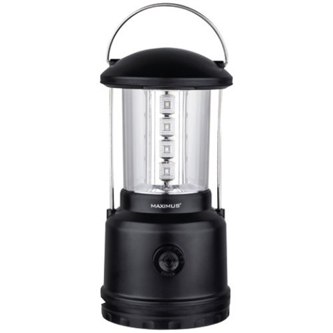 Lanterne camping 660 lm - 20W - IPX4 - noir