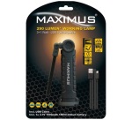 Lampe torche multifonctions 290 lm - 3W - rechargeable - IP20 - noir