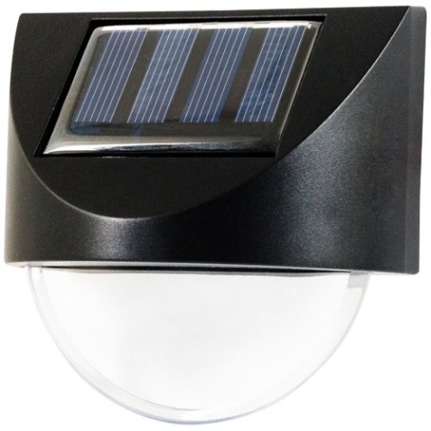 Applique murale - solaire - détecteur de mouvement  - IP44 - lot de 2 - noi