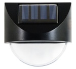 Applique murale - solaire - détecteur de mouvement  - IP44 - lot de 2 - noi