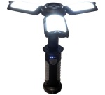 Lampe torche multifonctions 630 lm - 10W - rechargeable - IP20 - noir